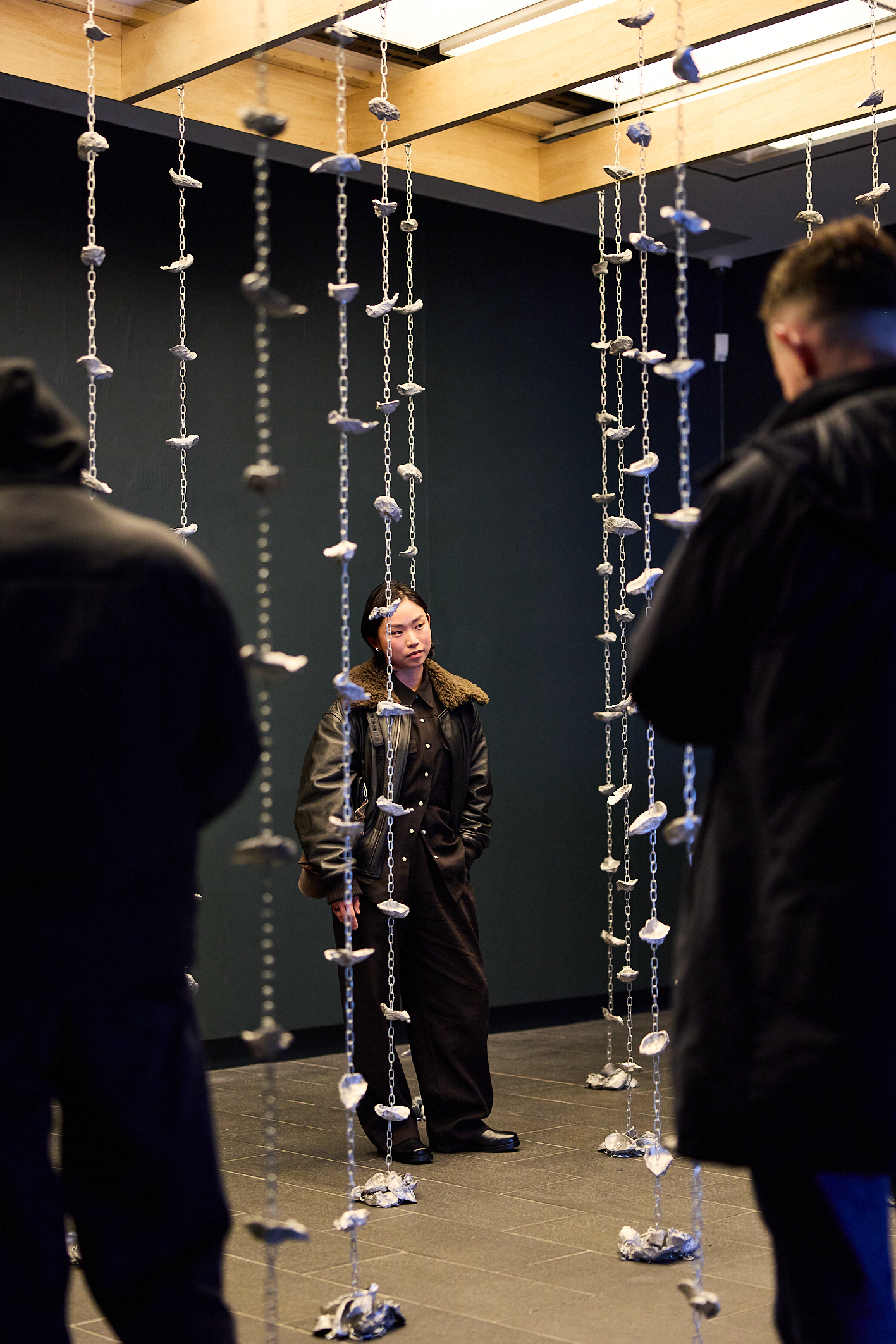 'Thresholds of Becoming' exhibition preview. Photograph by David Lindsay.