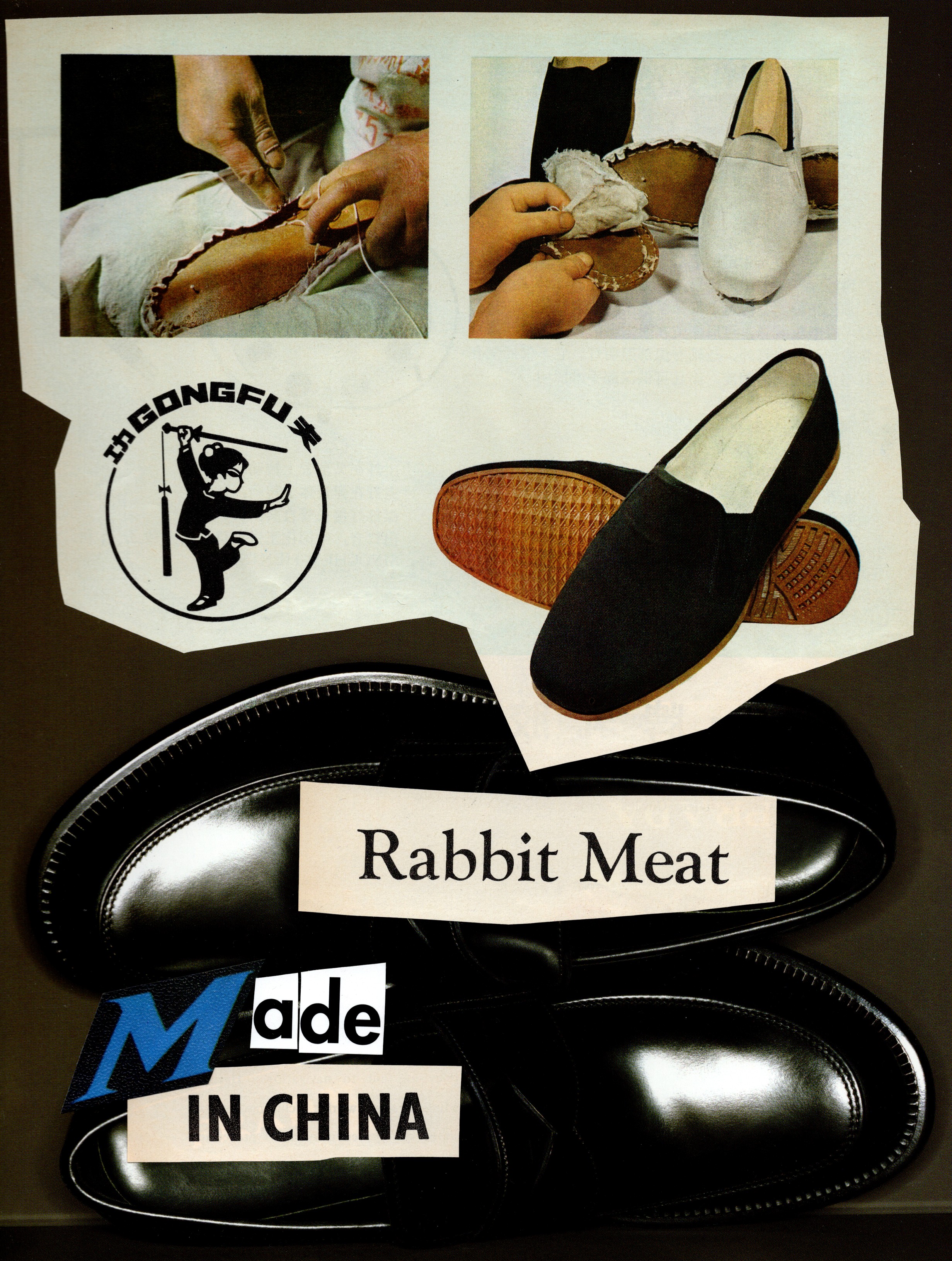 Yuen Fong Ling, 'FLIP' (Workshop Collage) 2000, part of Year of the Artist 2000, with Wai Yin Youth Group. Courtesy of Yuen Fong Ling.