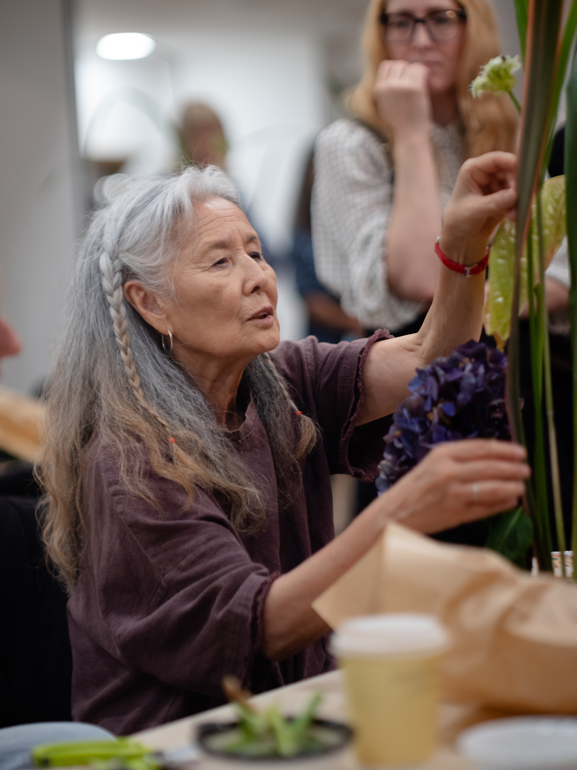 Image of Junko Popham. Photographed by Mario Popham. 