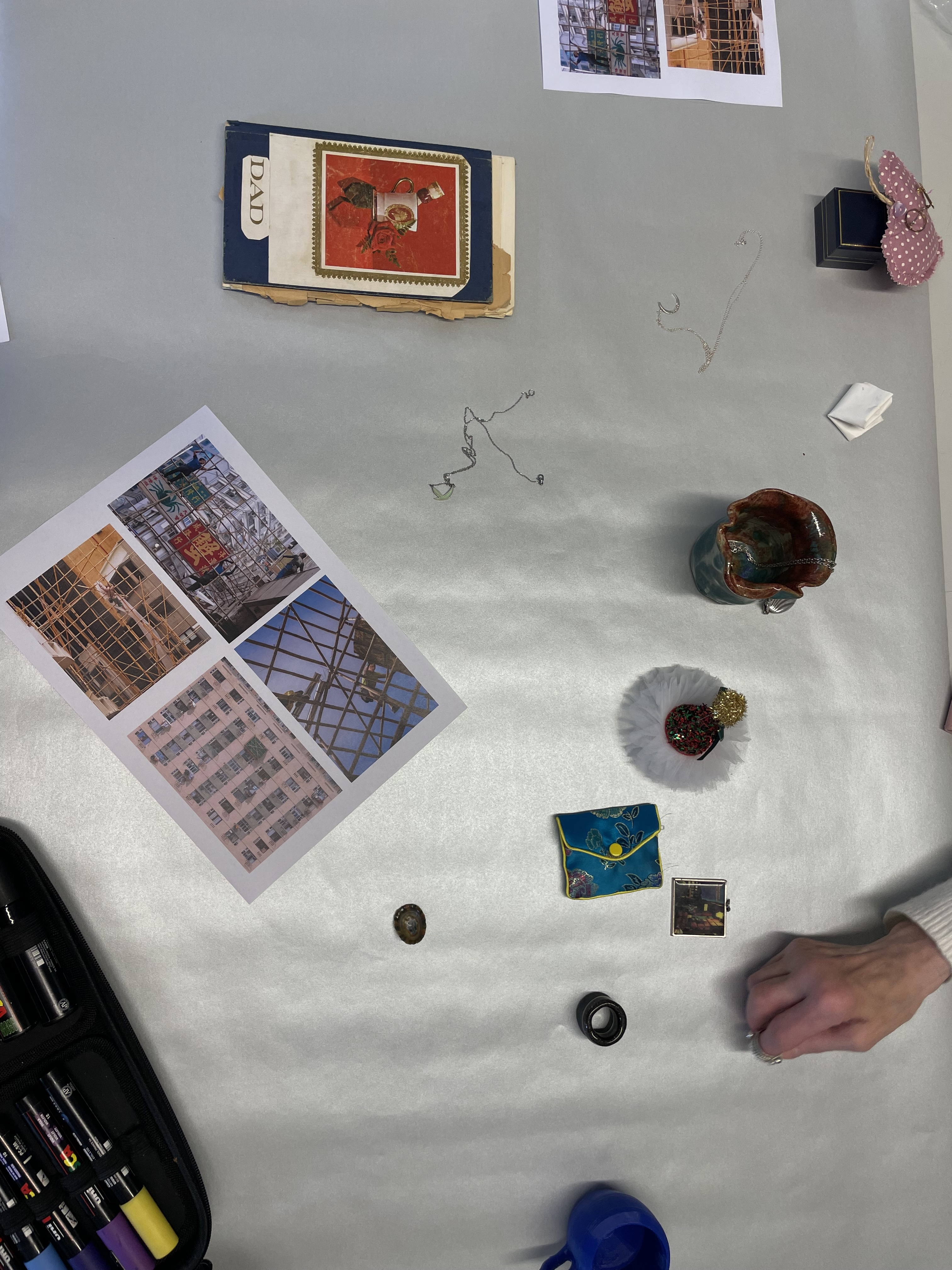Workshop with Llantarnam Grange, 2026. Photograph courtesy of the artist.