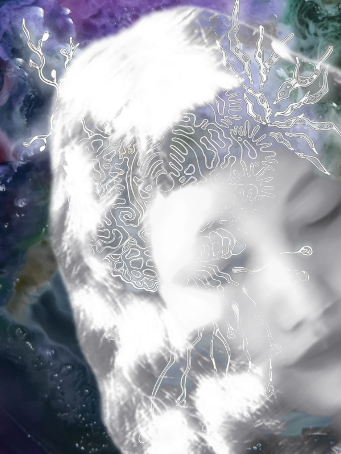 Portrait of Penny Yiou Peng. Original Visual Design by Shuyi Cao