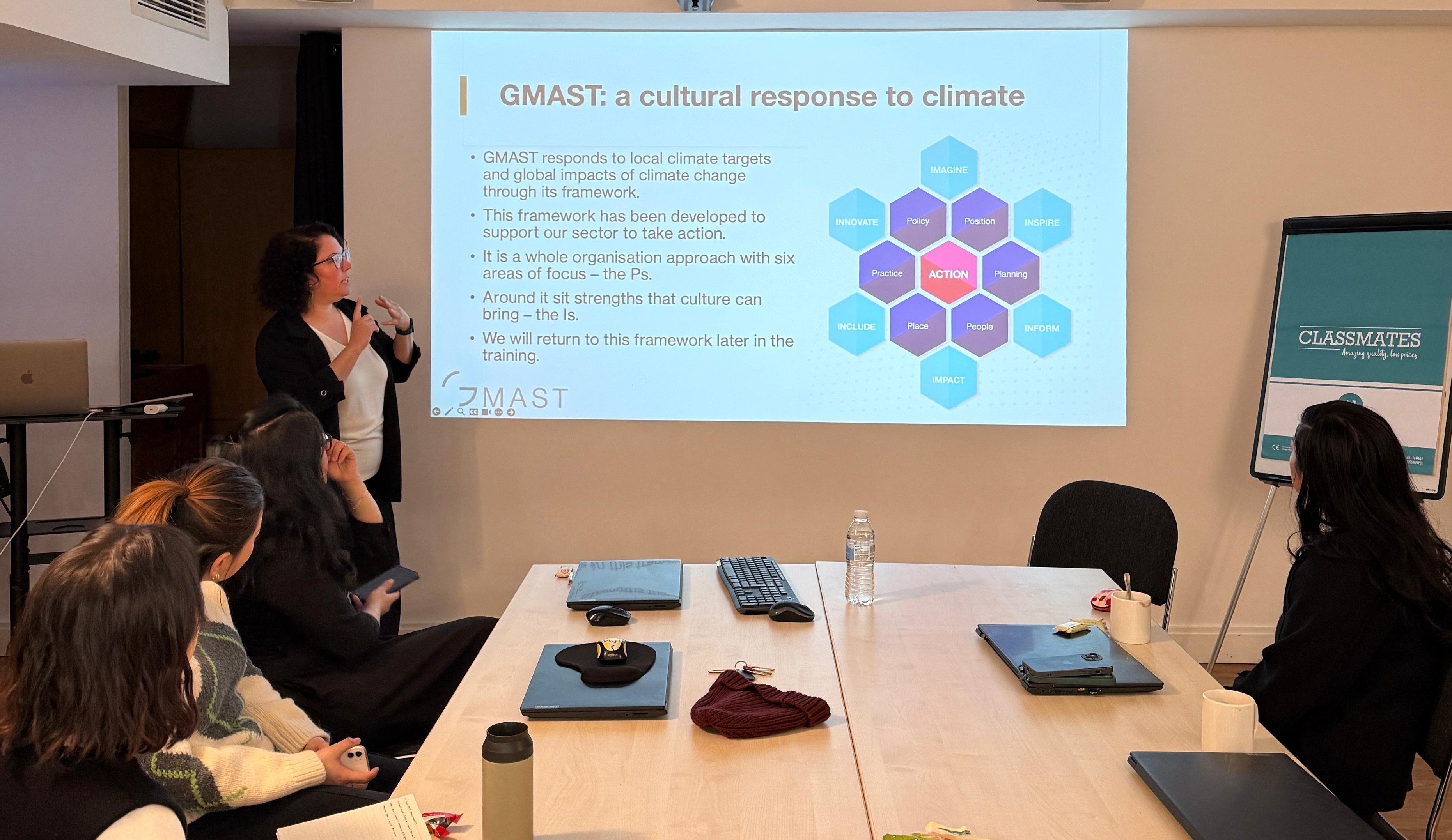 esea contemporary team completes Carbon Literacy training
