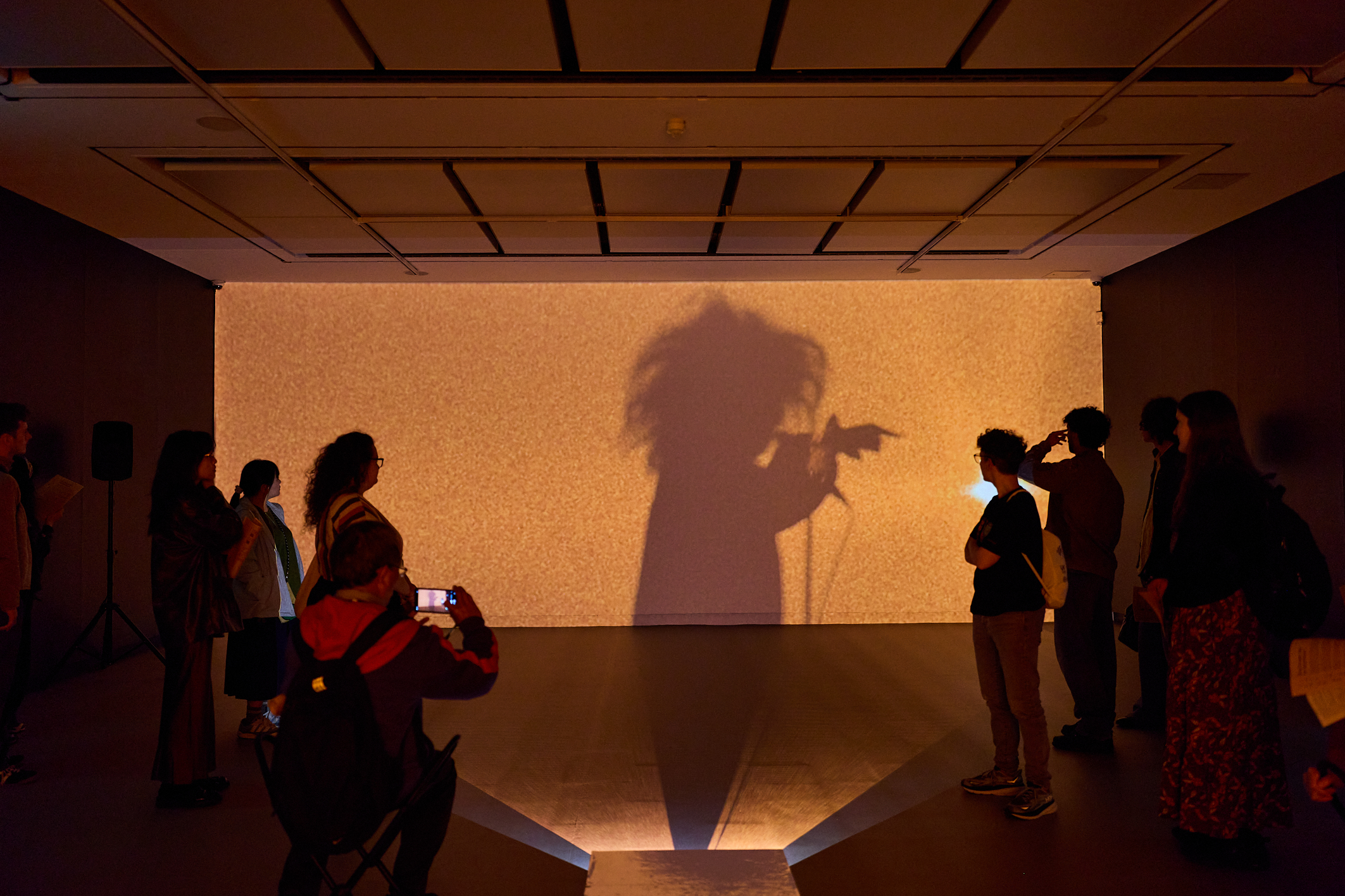 'Two Improvisations' exhibition preview. Photograph by David Lindsay.