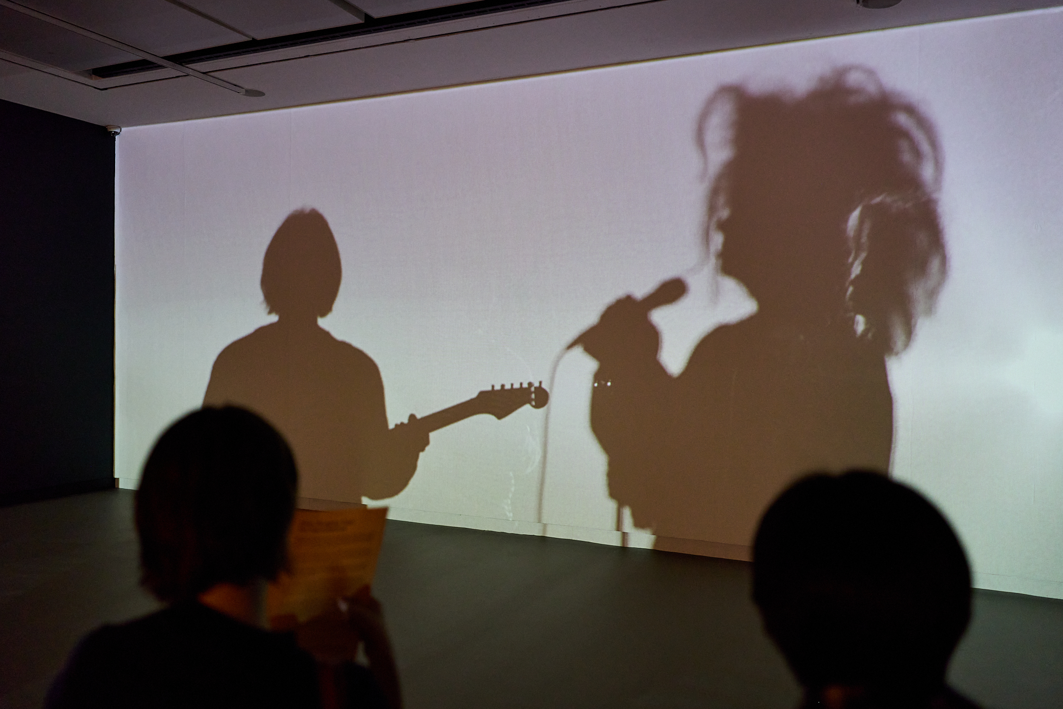 'Two Improvisations' exhibition preview. Photograph by David Lindsay.