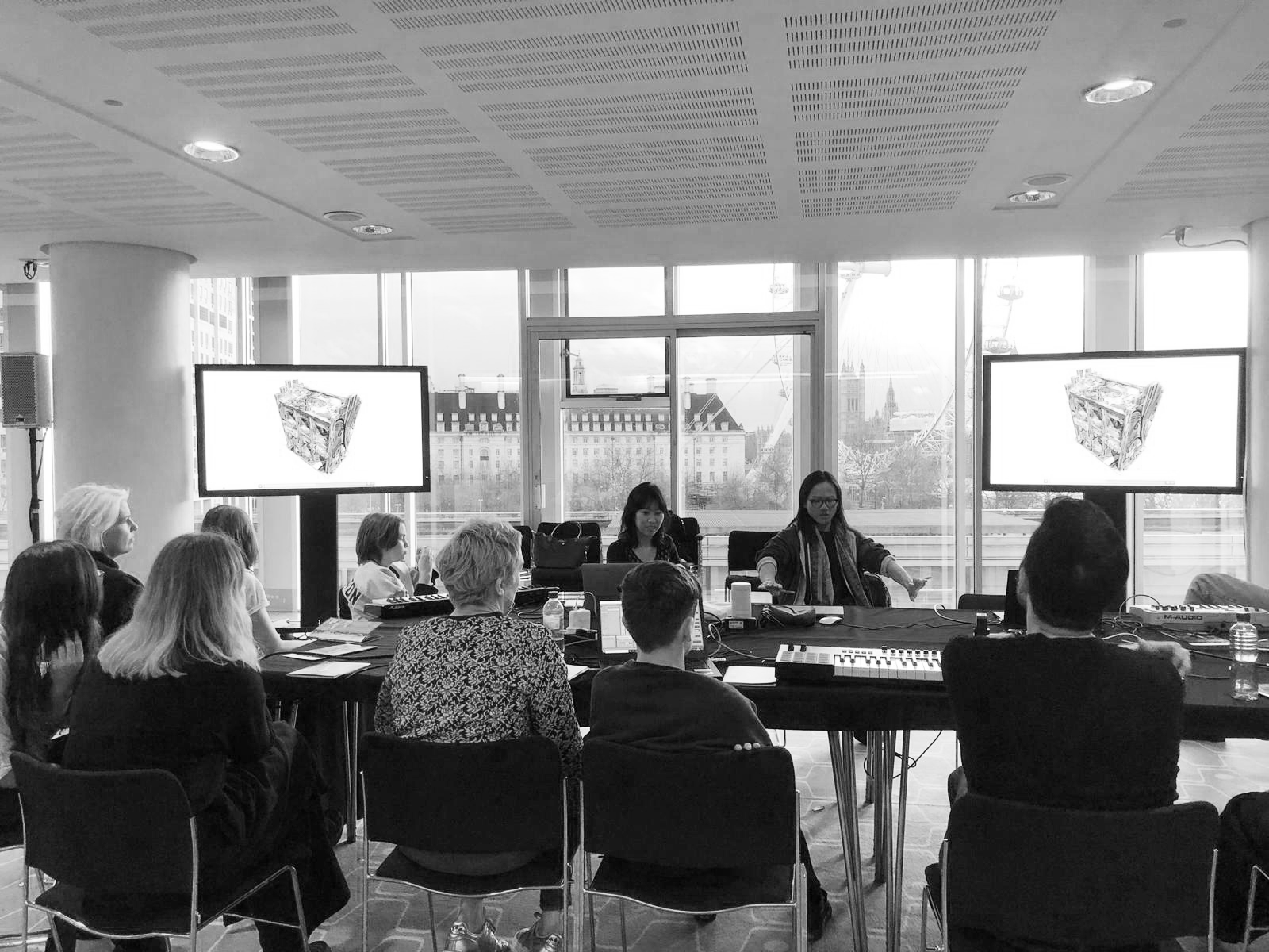 CAN Workshop at SouthBank Centre. Photo courtesy of Donald Shek.