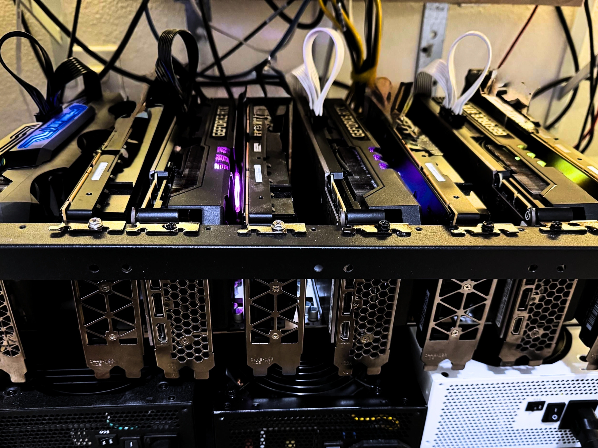 Image of a Local Large Language Model rig. Courtesy of  Haidar Nasralla.