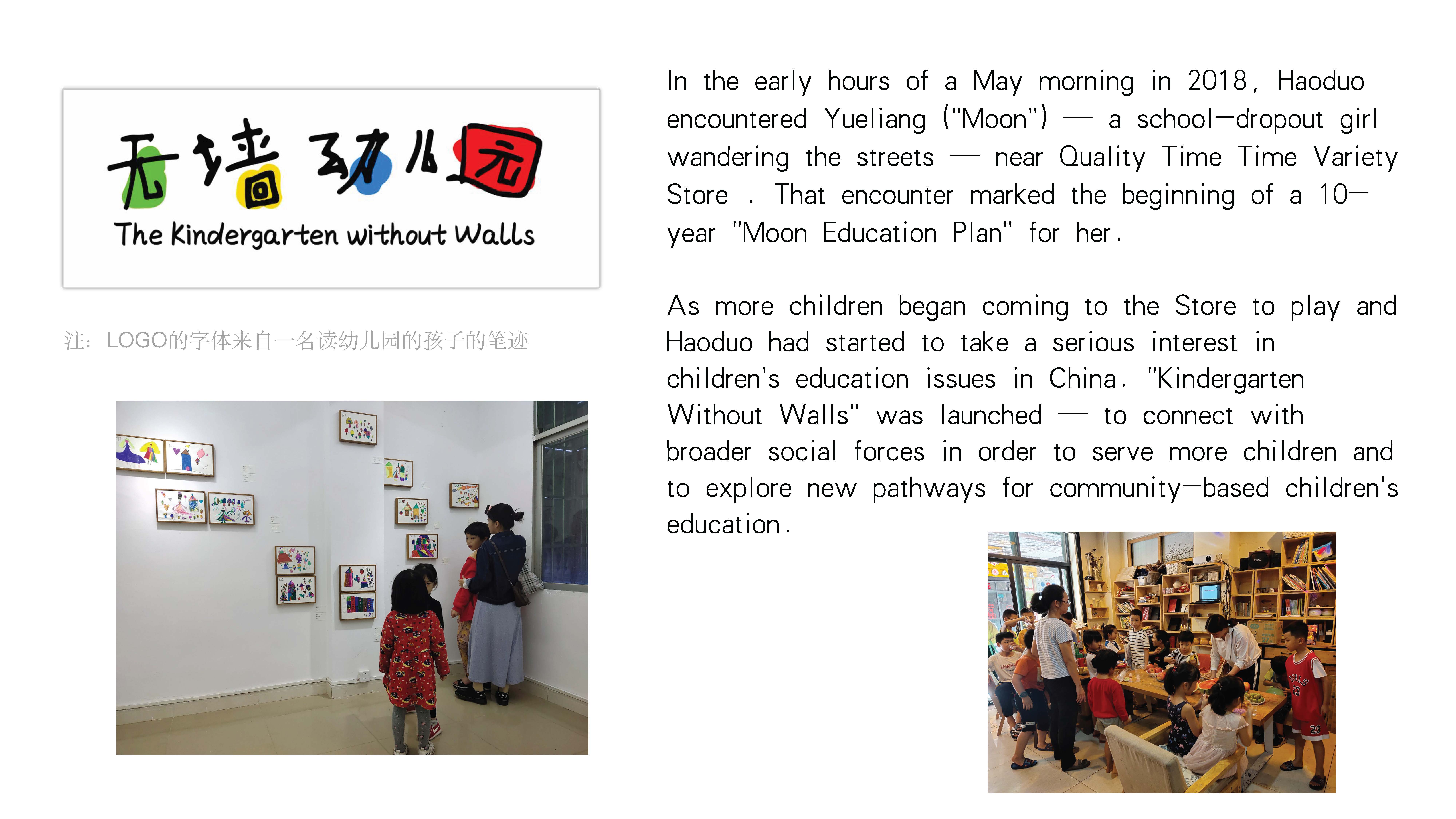 Image Courtesy of Kindergarten Without Walls