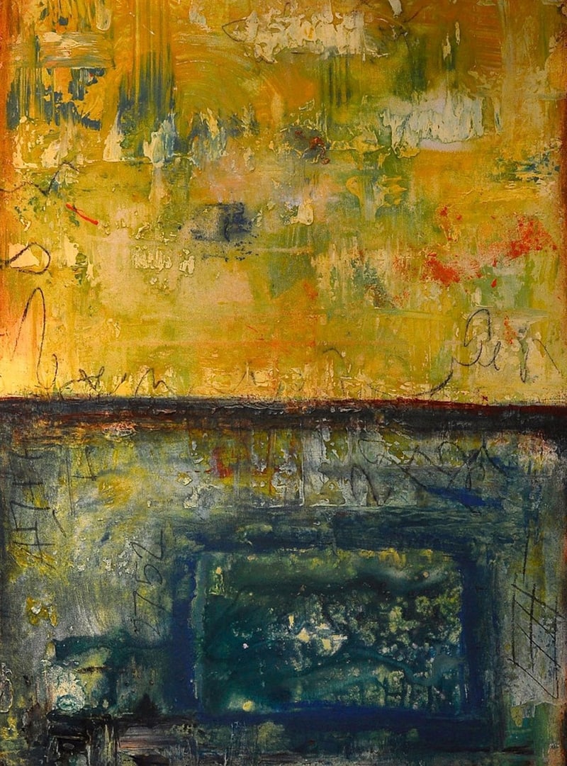Abstract painting by Kelly Smith