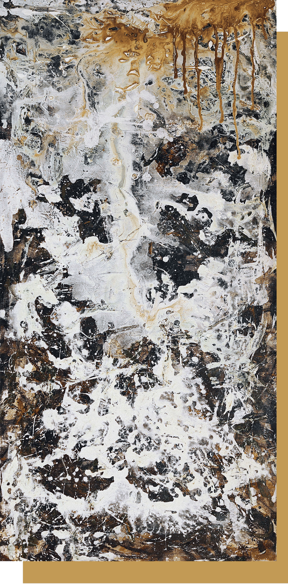 Abstract painting by Kelly Smith