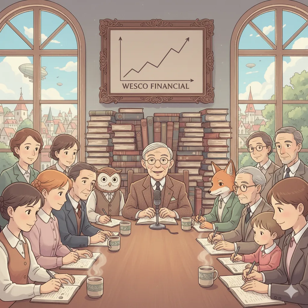 Outra Masterclass de Munger: A Assembleia Geral da Wesco de 2003