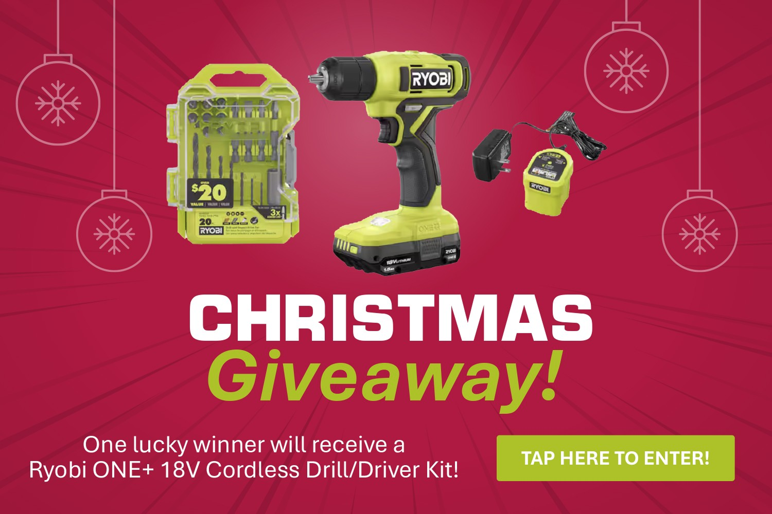 Best Barns Christmas Giveaway, tap to enter