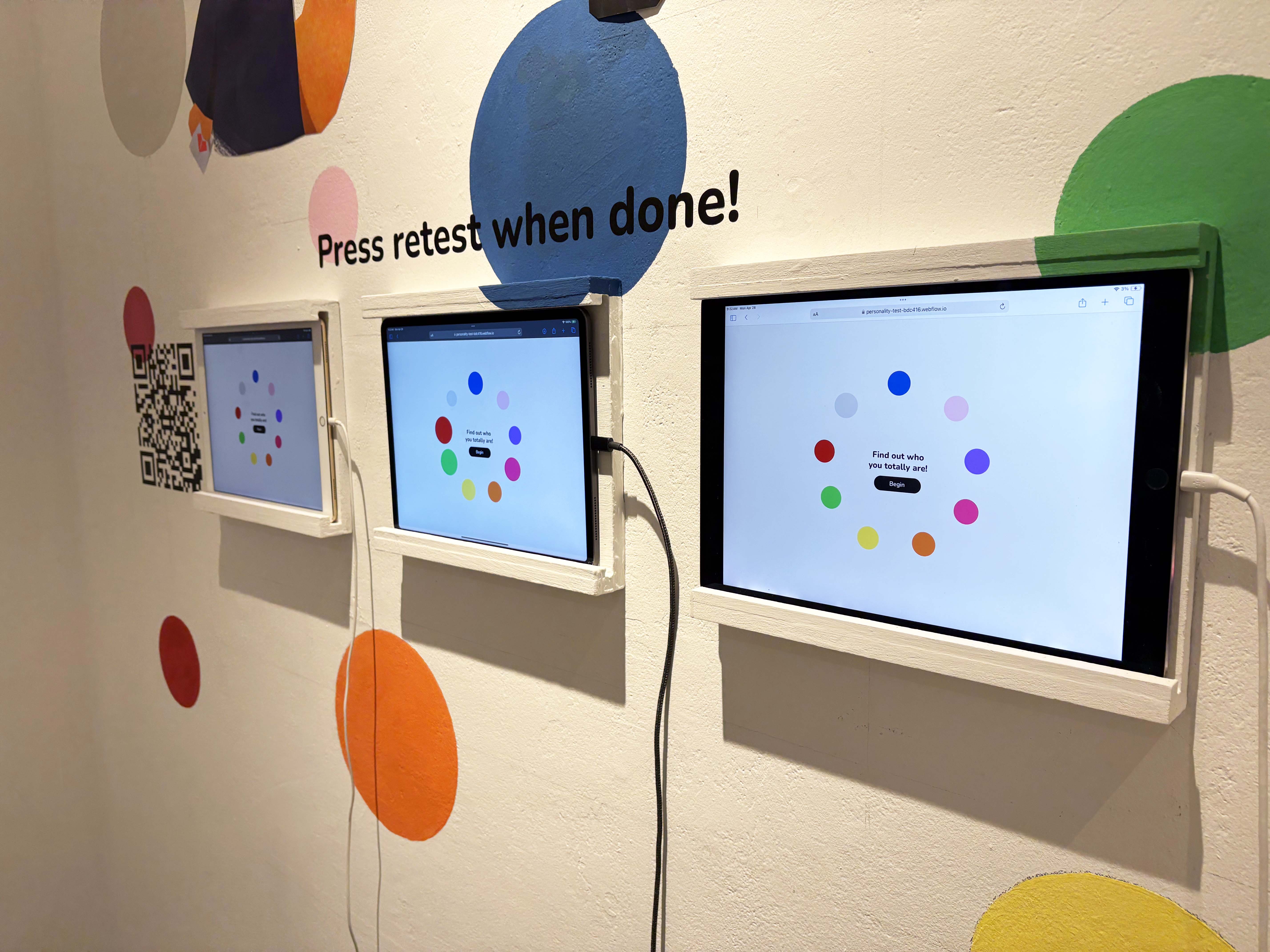 Thesis Show Photo - process