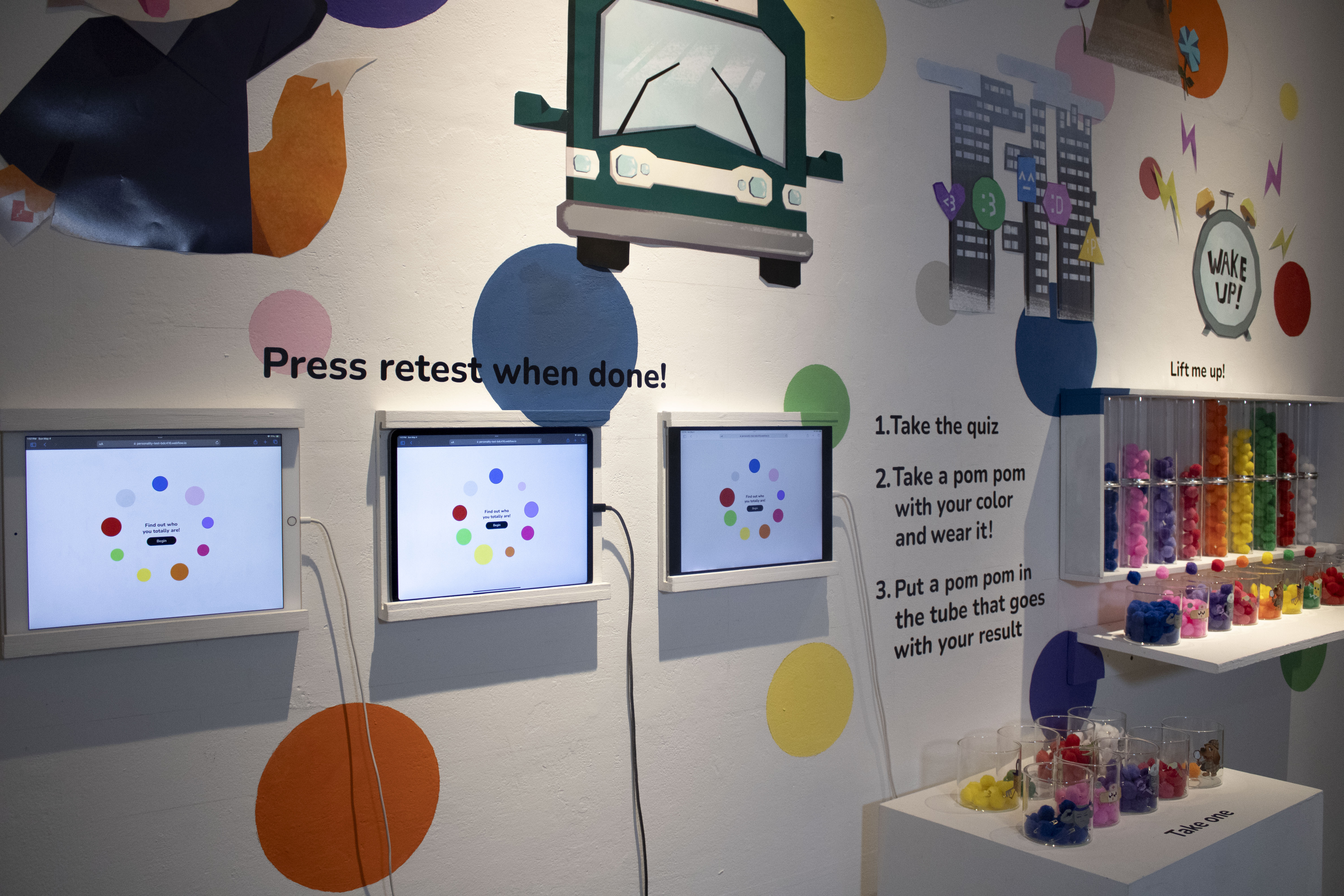 Thesis Show Photo - close up