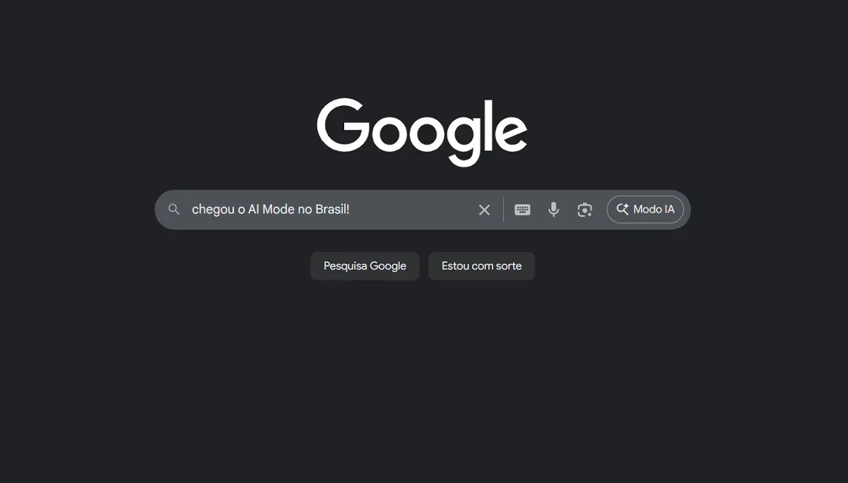 Conheça o Modo IA - o Google sem links