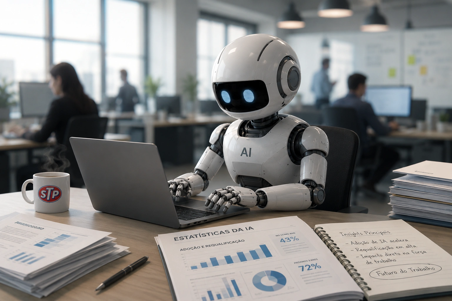 11 Estatísticas do uso de IA em empresas comentadas (2026)
