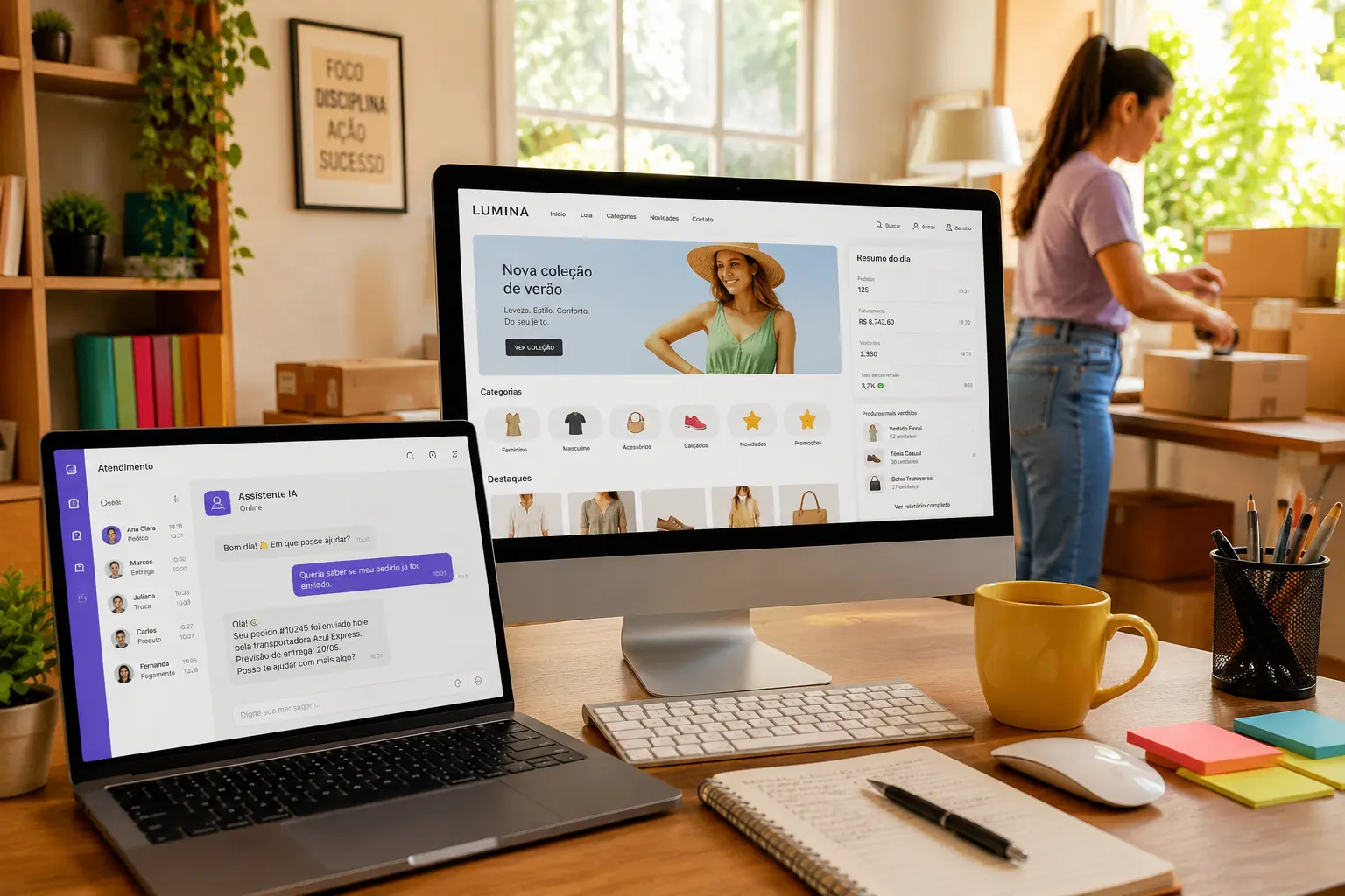3 casos de uso para a IA no e-commerce - desenvolvimento, integrações e automações 