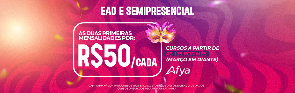 REGULAMENTO DA CAMPANHA DE CARNAVAL EAD e SEMI PRESENCIAL