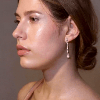 Louise earrings: 925 sterling silver with zirconias