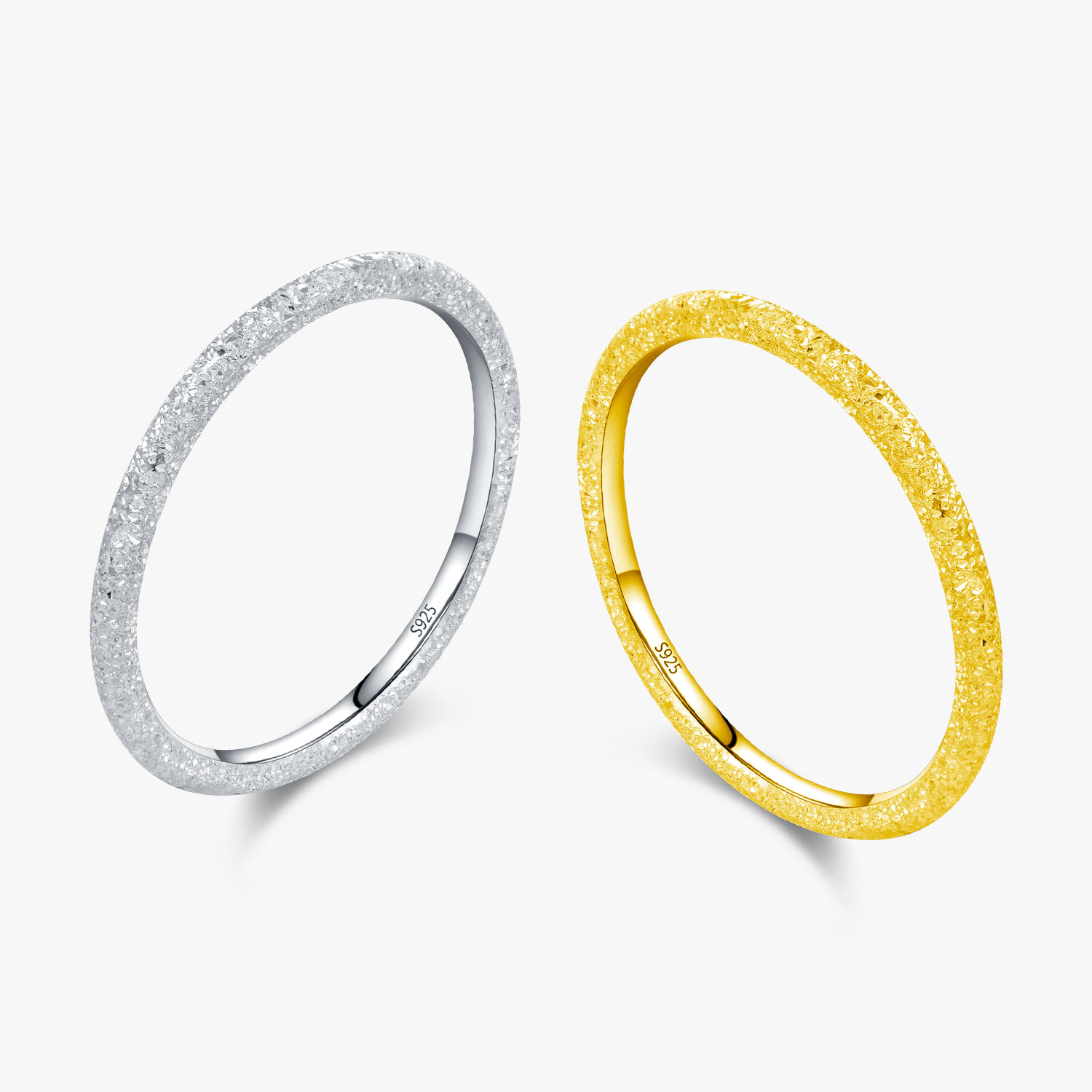 Radiance ring: 999 Pure Silver Minimalist Band