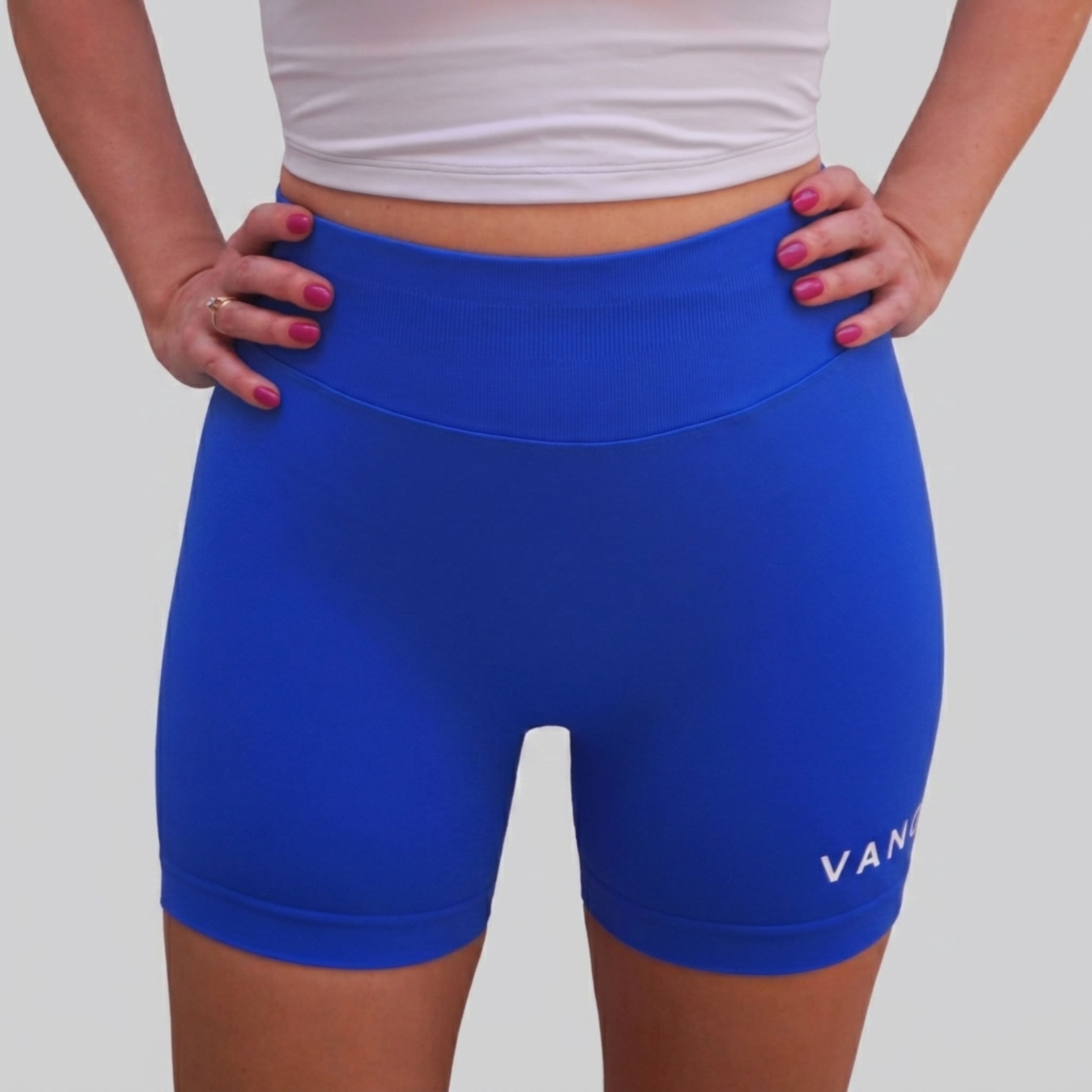 Signature Sculpting Shorts | Electric blue