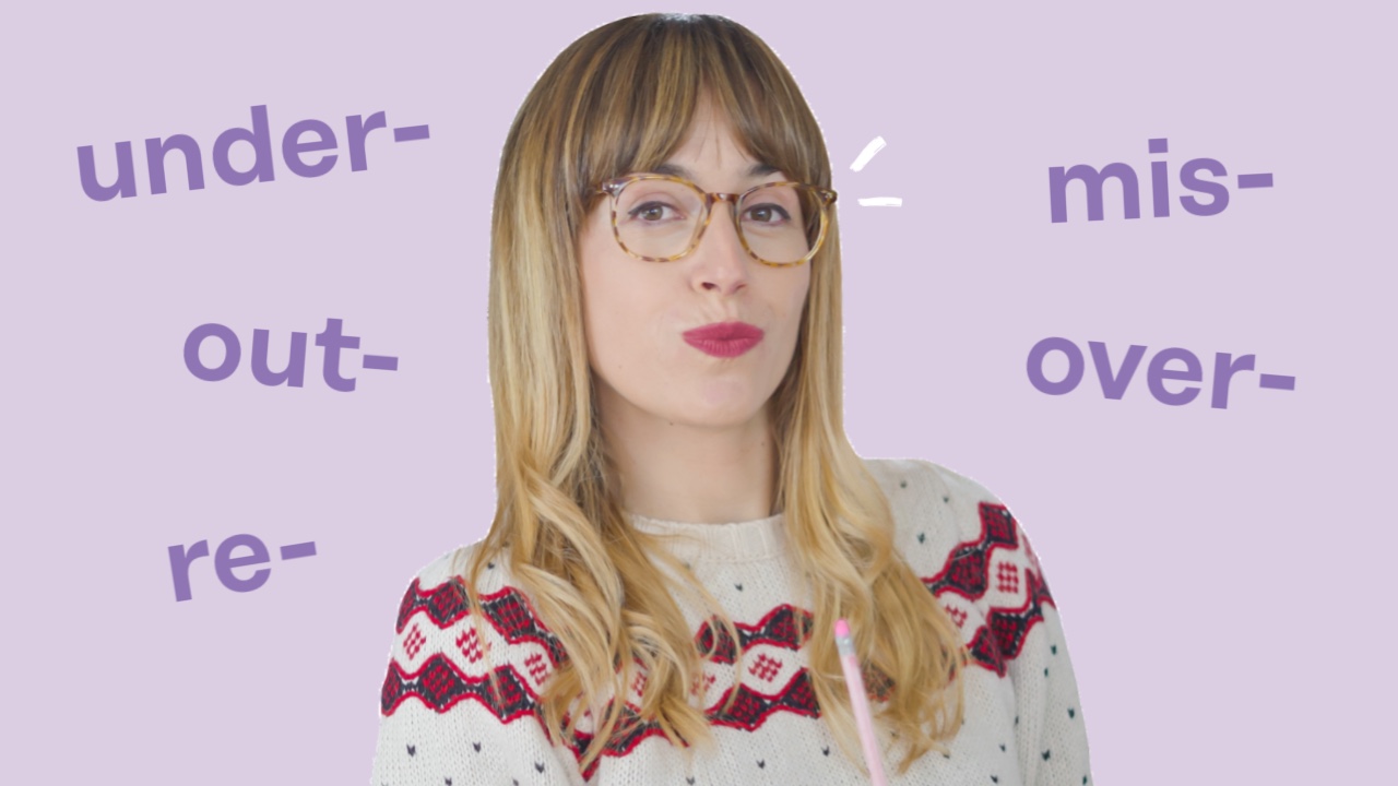 Los prefijos en inglés con ejemplos y test