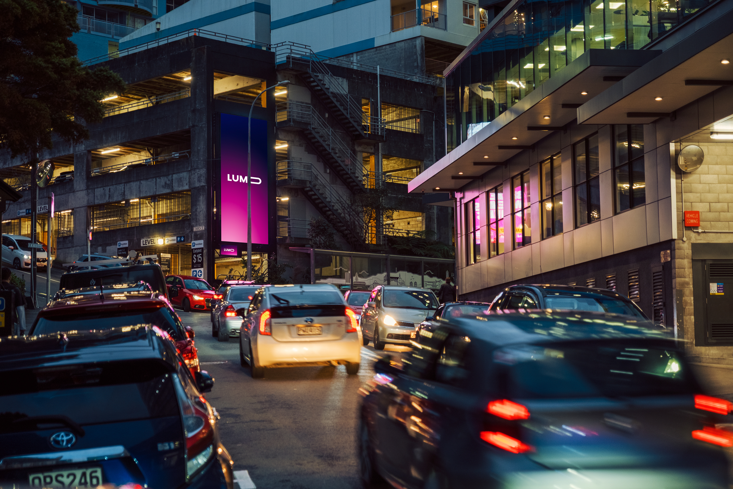 LUMO Boulcott, Digital Billboard, LUMO Digital Outdoor 