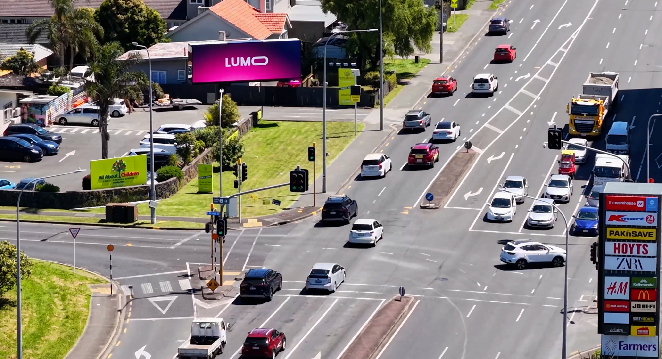 Sylvia Park, Digital Billboard, 9x3, LUMO, LUMO Sylvia Park