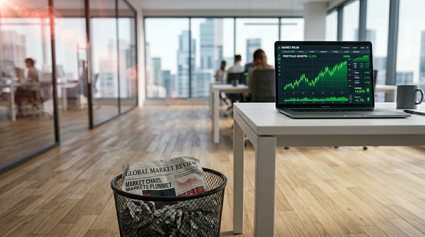 Die Börse liest keine Zeitung