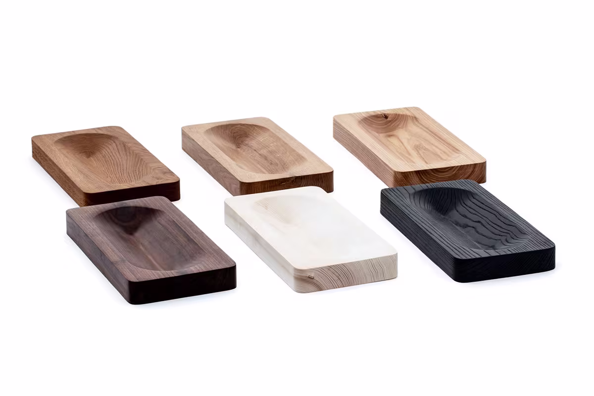 Chiff tray in six Anonymia wood finishes