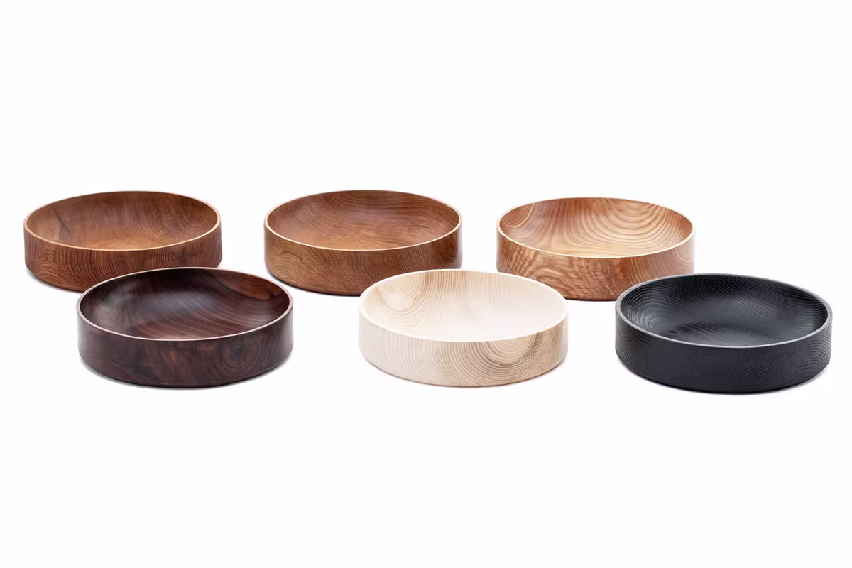 Oiled oak Dungk bowl, Anonymia