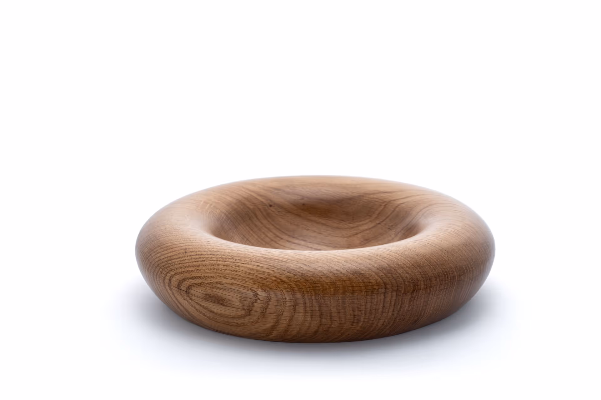 Bleached ash Klink ring bowl by Anonymia