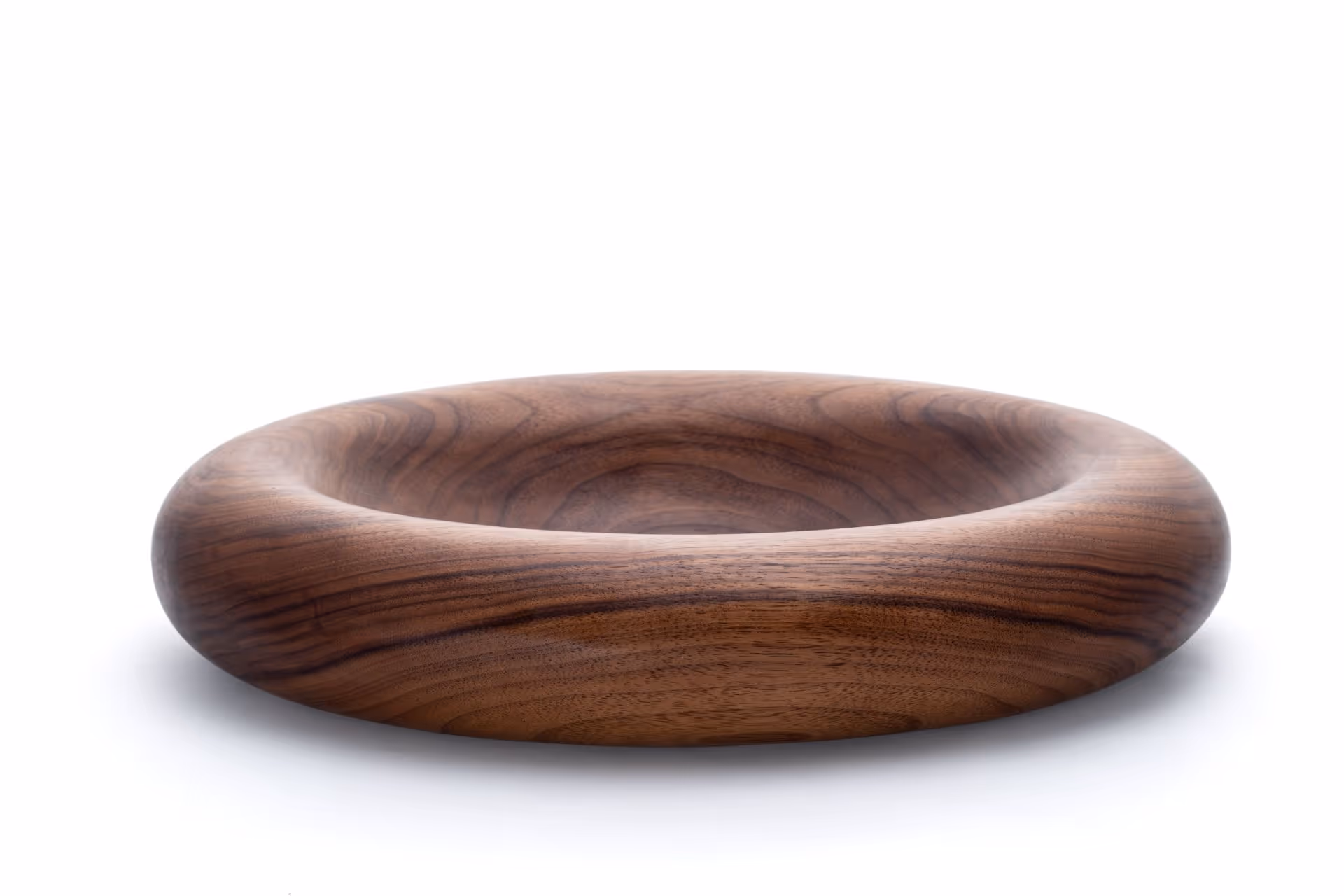 Sandblasted oak square dish by Anonymia
