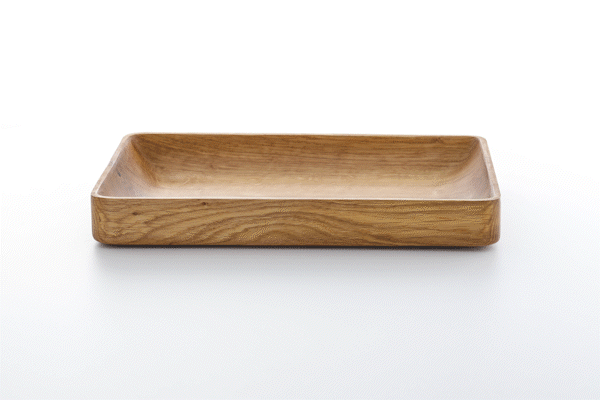 Animated close-up of oiled oak wood finish by Anonymia