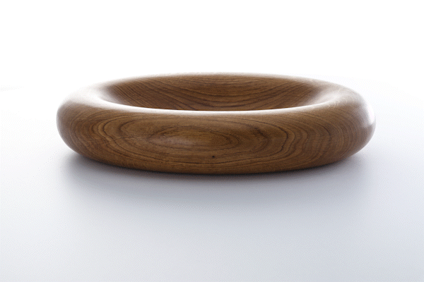 Animated close-up of oiled oak wood finish by Anonymia, gallery image