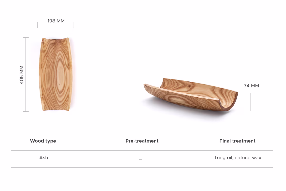 Oiled ash Vrull bowl, Anonymia