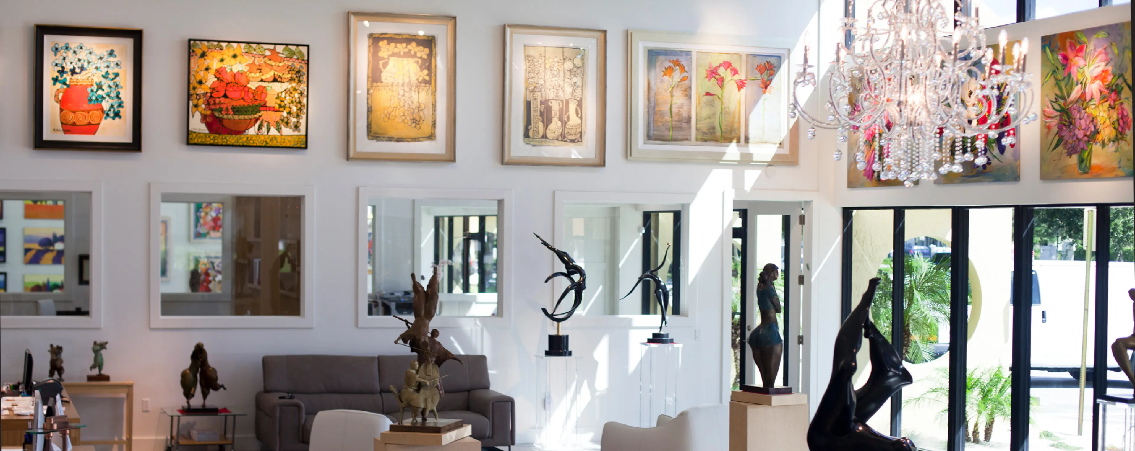 Blue Gallery lobby
