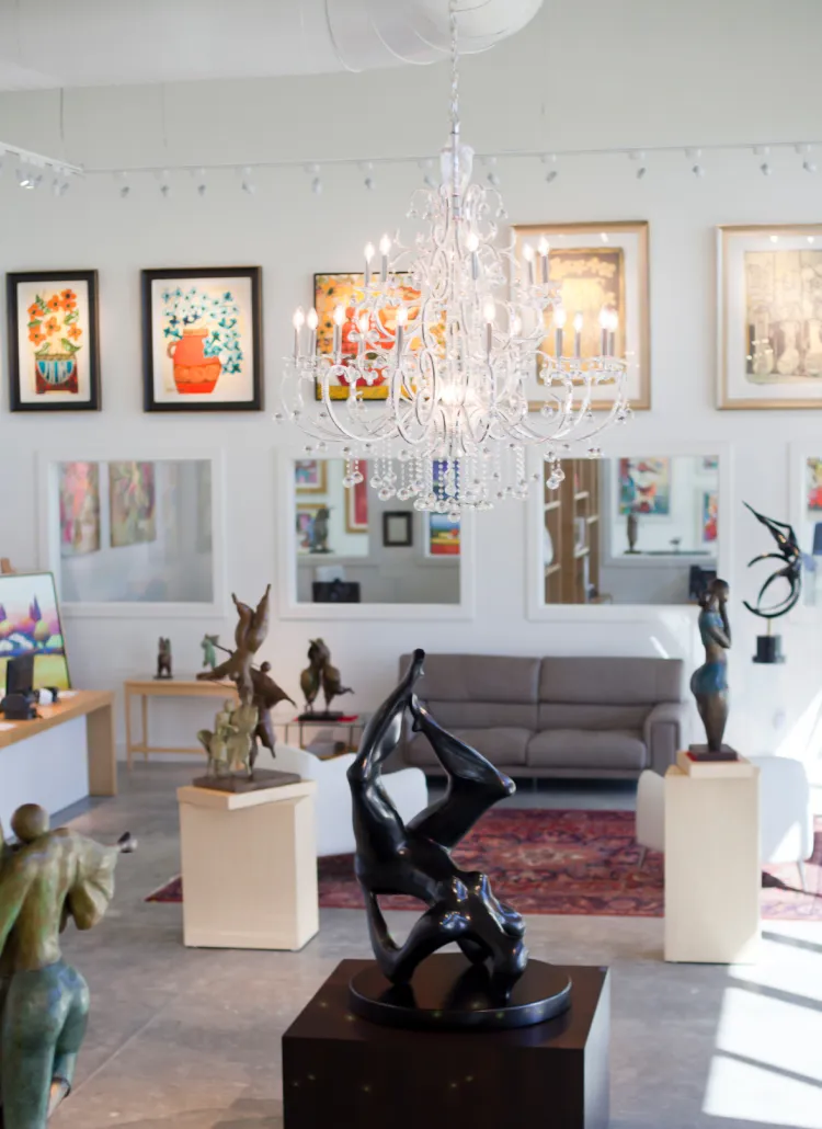 Blue Gallery lobby