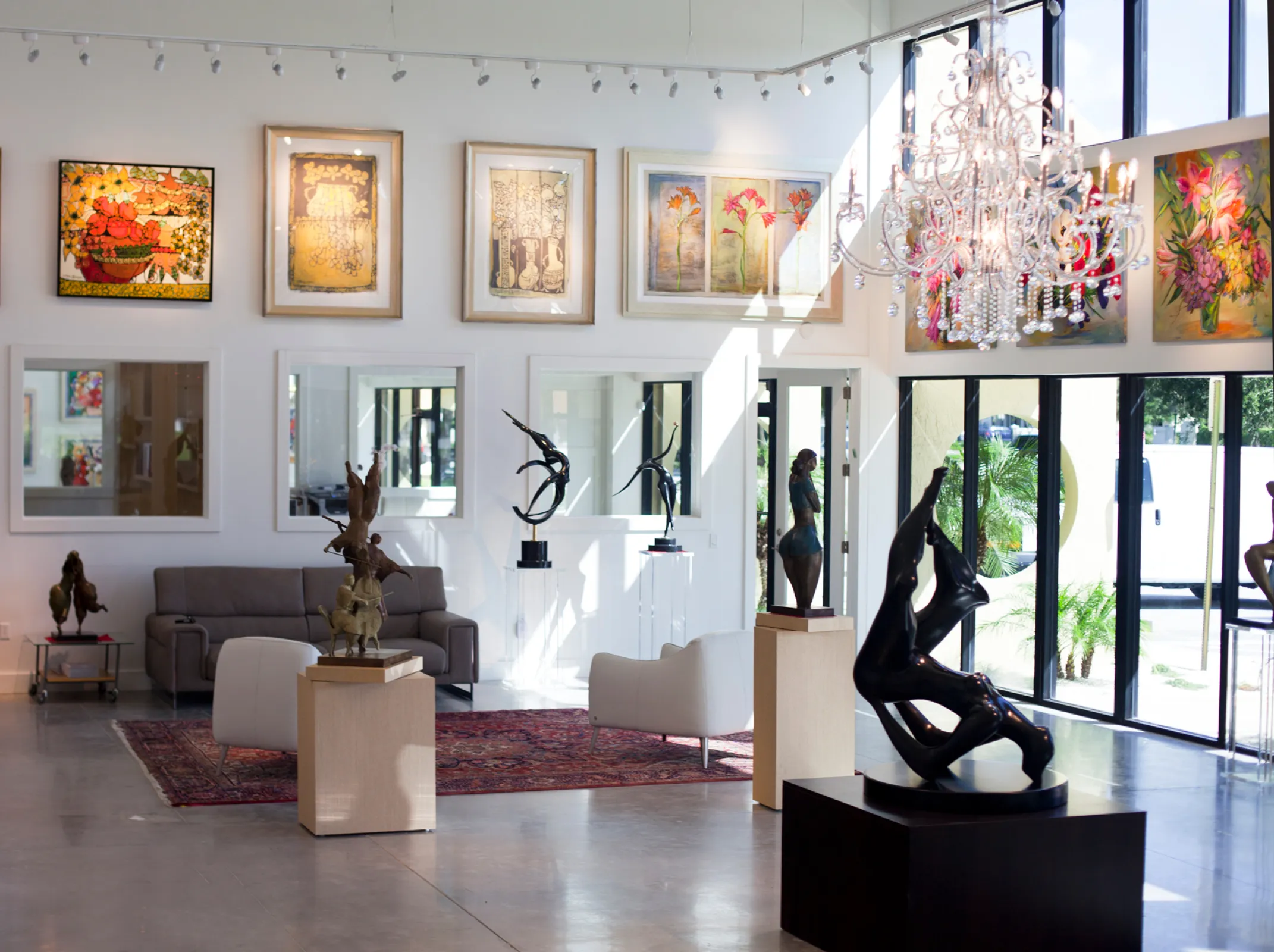 Blue Gallery lobby