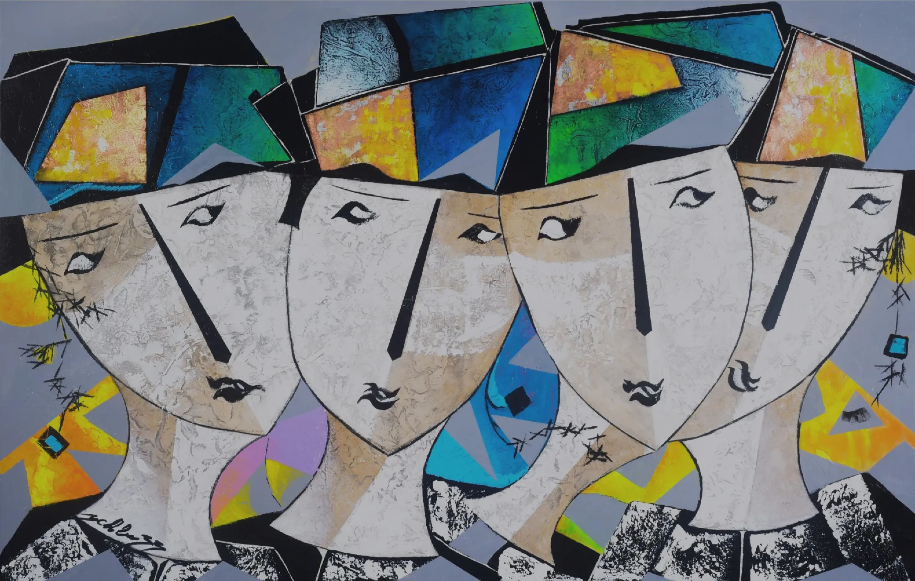 Blue Gallery art