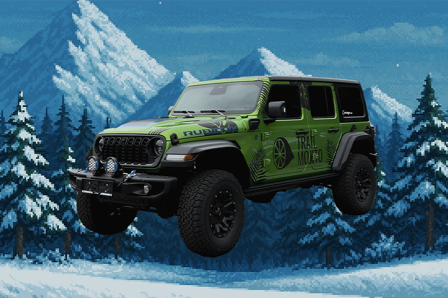 Jeep Wrangler Wochenende Symbolbild