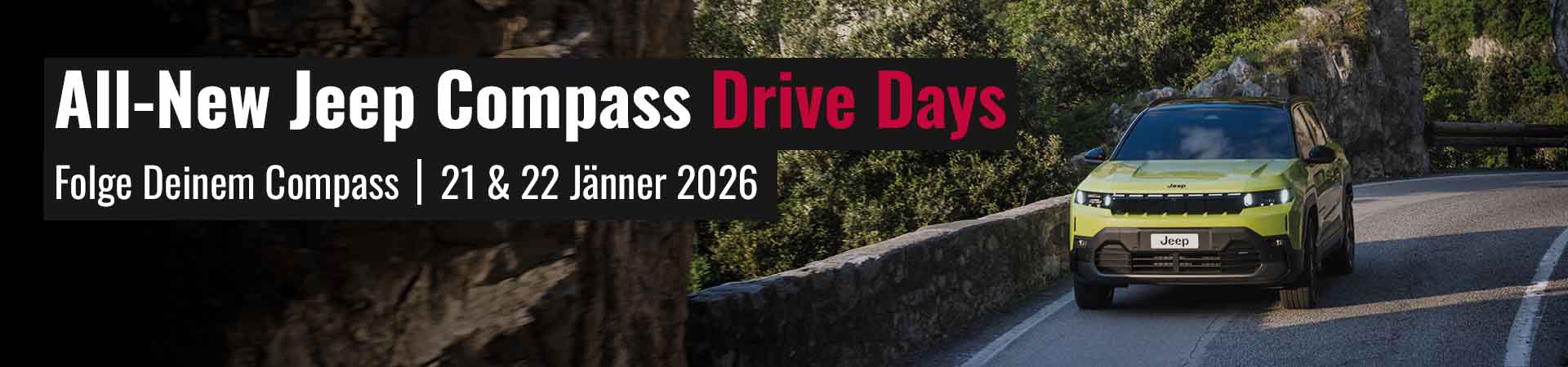 VIP Test Drive Event – Neuer Jeep Compass bei Autohaus Baschinger
