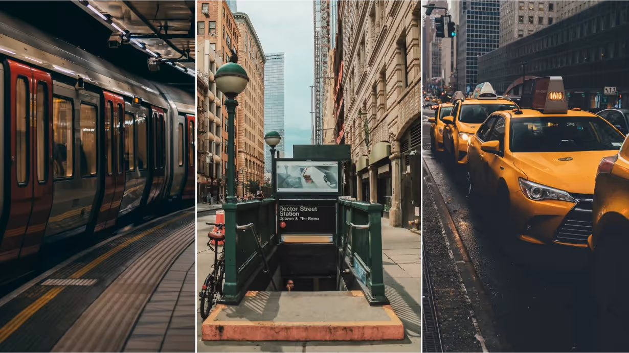 Integration of commute modes and transit possibilities for New York City