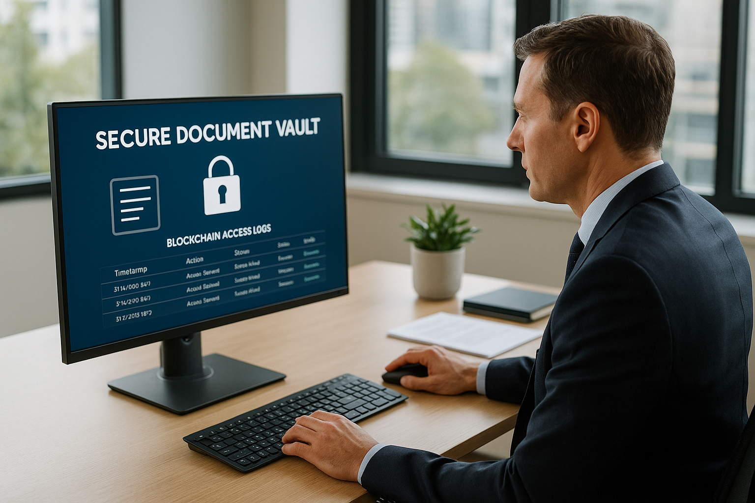 What Blockchain Offers for Secure Document Management