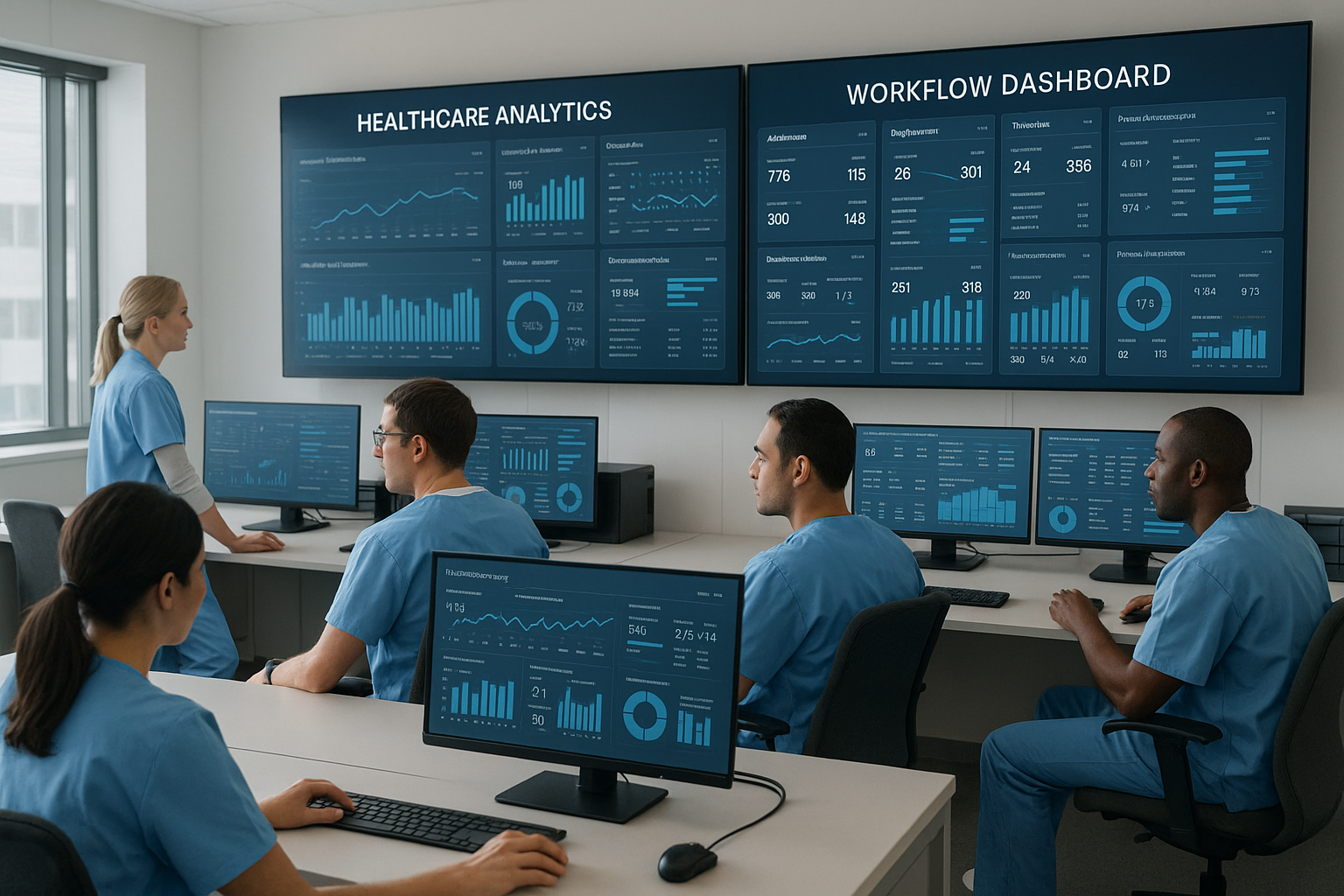 How RPA Streamlines Administrative Workflows in Healthcare Operations