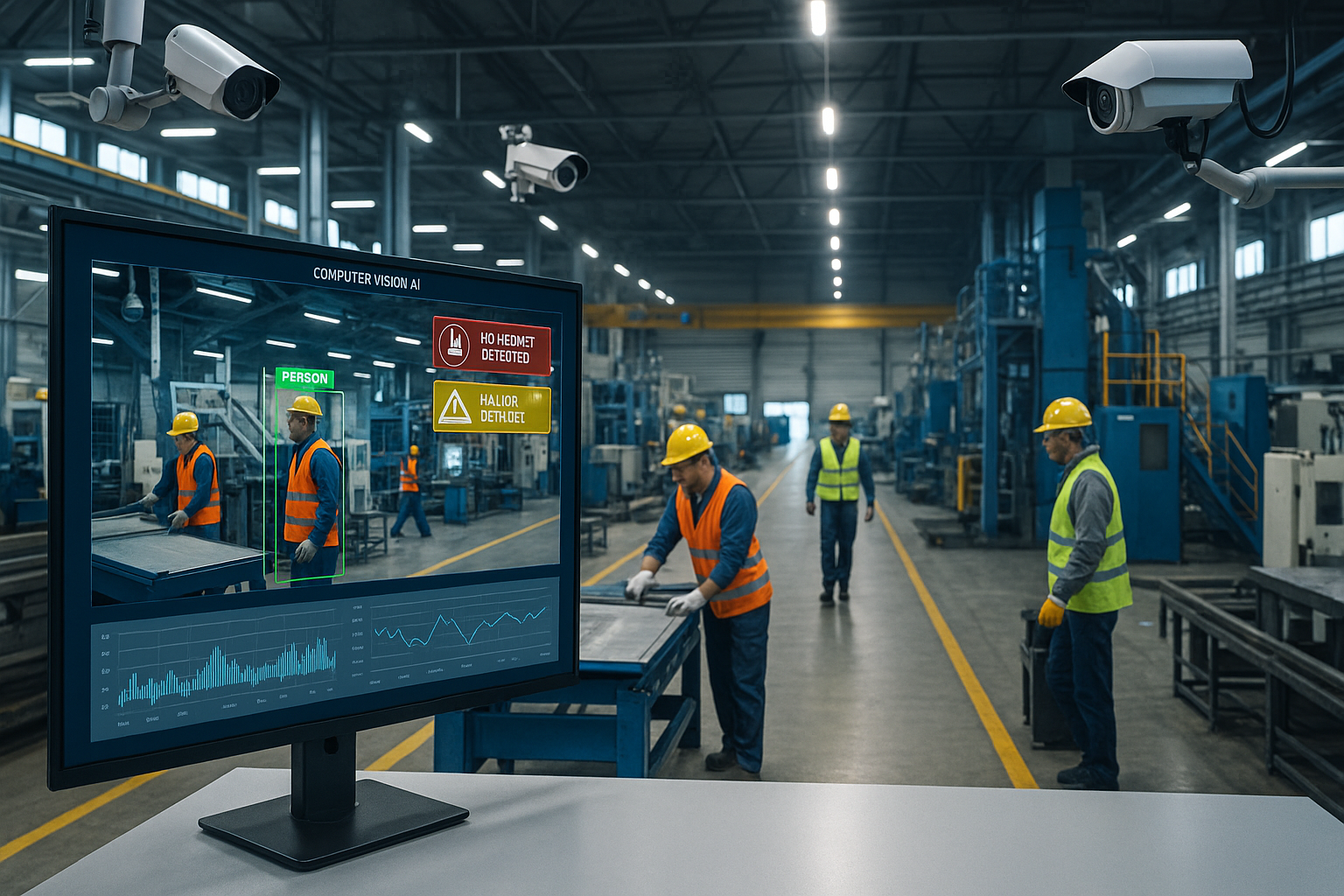 How Computer Vision Powers Safety in Manufacturing Plants