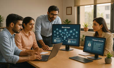 Blockchain for Healthcare Startups - Ensuring Data Security in Ahmedabad