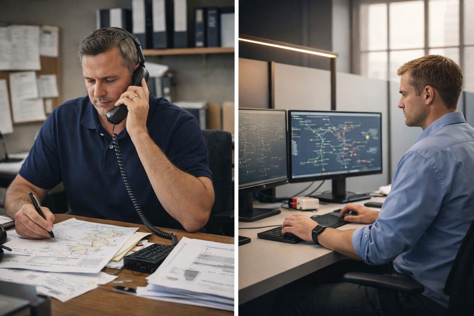 AI vs Manual Dispatching – What Optimizes Modern Logistics Networks