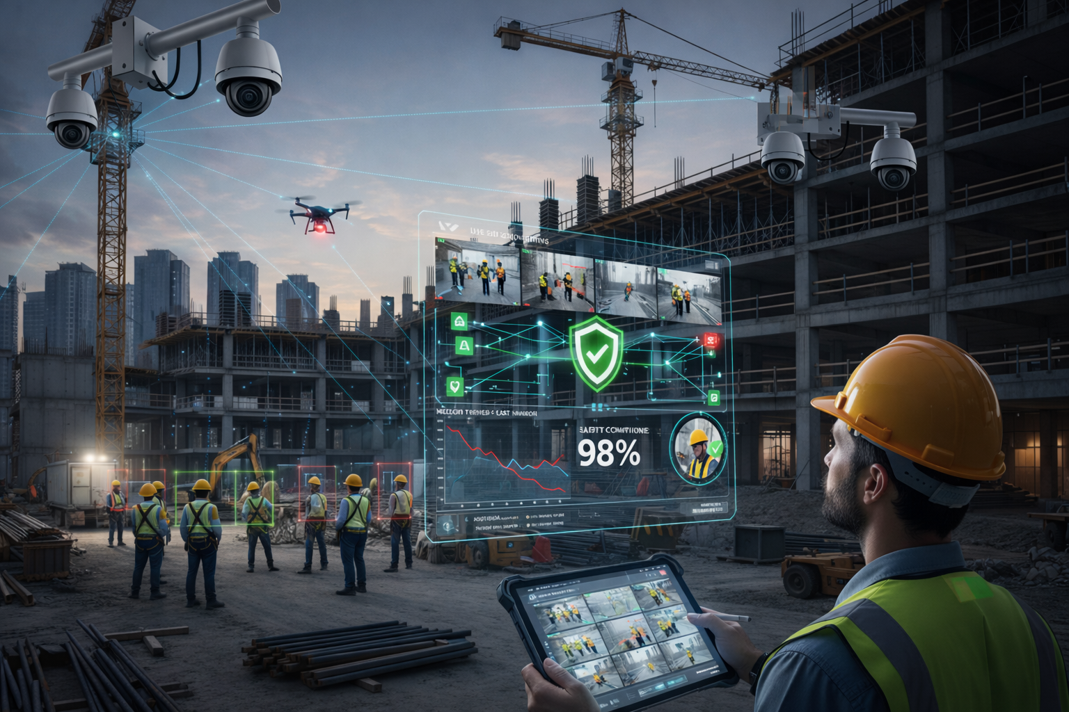 How Computer Vision Can Enhance Safety Monitoring on Construction Sites