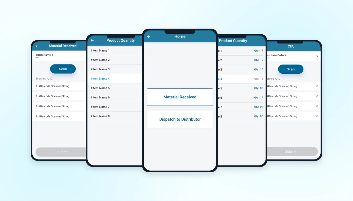 SAP-Integrated Production & Dispatch App