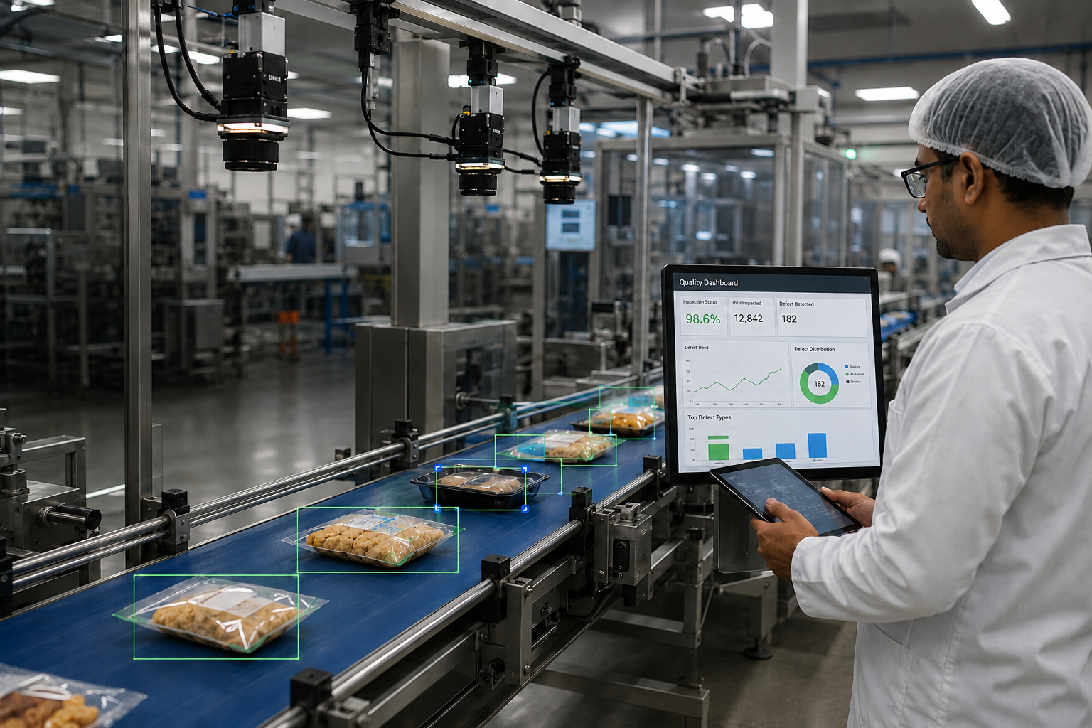 How AI-Powered Packaging Defect Detection Improves Quality Control in Food Processing